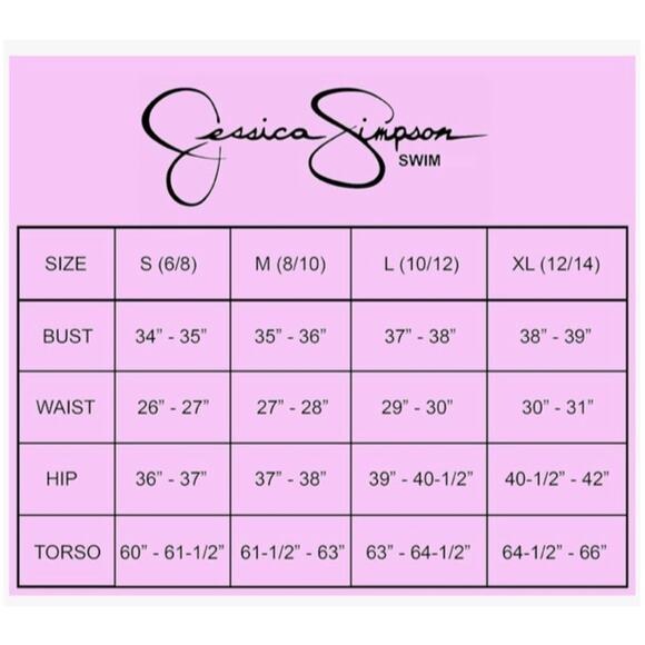 Jessica Simpson Femme Strioe Escape to Pacific Hi-Waist Bikini Bottom M - Picture 5 of 5